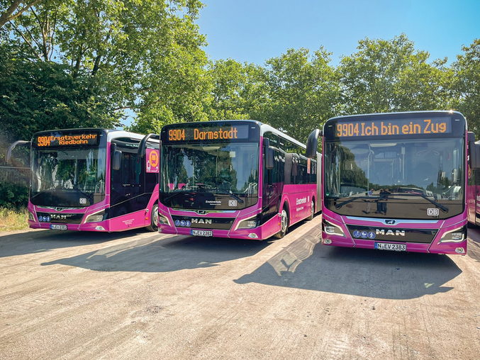 IVU Traffic Technologies – Riedbahn Ersatzverkehr Bus Fahrgastinfromation