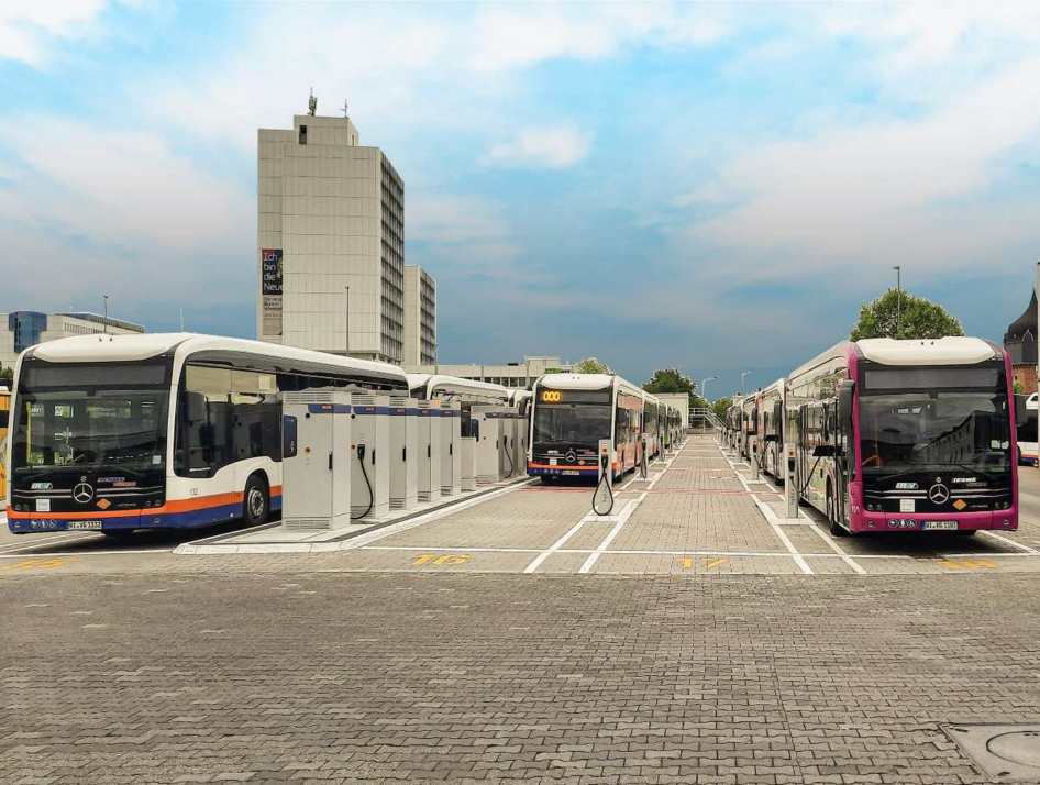 IVU Traffic Technologies - ESWE Elektrobus Lademanagement Depot